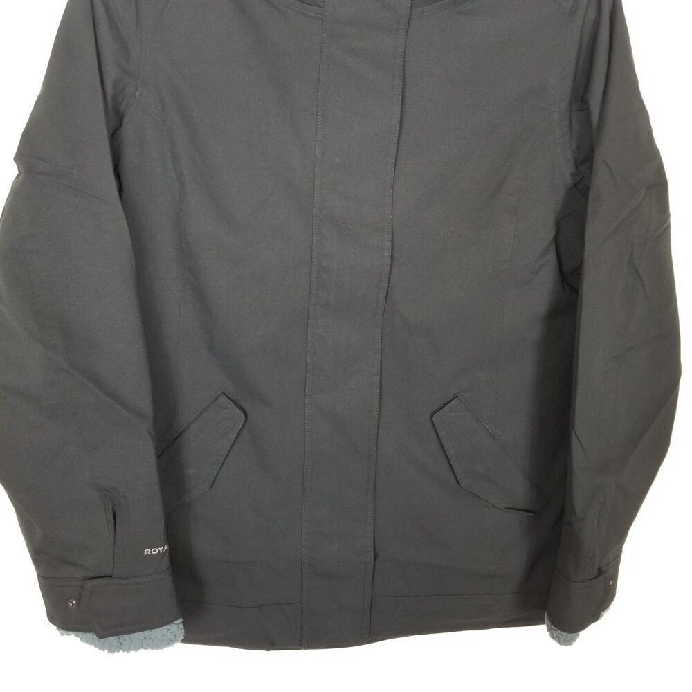 Royal Robbins Women SwitchForm Jacket  Sz M Black Insulated Zip Up Hoodie - Picture 3 of 11